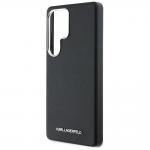 Carcasa Karl Lagerfeld Saffiano, Logo Metalic, MagSafe, compatibila cu Samsung Galaxy S25 Ultra, Negru 7 - lerato.ro