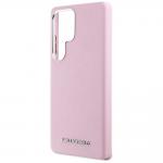 Carcasa Karl Lagerfeld Saffiano, Logo Metalic, MagSafe, compatibila cu Samsung Galaxy S25 Ultra, Roz 7 - lerato.ro