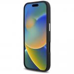 Carcasa Karl Lagerfeld Saffiano, Logo Metalic, MagSafe, compatibila cu iPhone 16 Pro Max, Negru 6 - lerato.ro