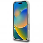 Carcasa Karl Lagerfeld HC 3D Rubber Double Heads  compatibila cu iPhone 16 Pro Max, Bej 6 - lerato.ro