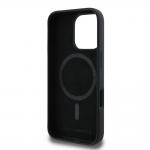 Carcasa Silicone Karl Lagerfeld Karl & Choupette Heads, Ring MagSafe, compatibila cu iPhone 16 Pro, Negru 8 - lerato.ro