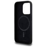 Carcasa Silicone Karl Lagerfeld Print Karl Head, cu MagSafe, compatibila cu iPhone 15 Pro Max, Negru 8 - lerato.ro
