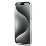 Carcasa Karl Lagerfeld IML Monogram Karl & Choupette Head, Ring MagSafe, compatibila cu iPhone 15 Pro Max, Transparent 6 - lerato.ro