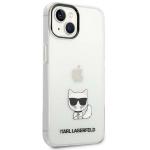 Carcasa Karl Lagerfeld Choupette Body compatibila cu iPhone 14 Plus, Transparent 5 - lerato.ro