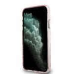 Carcasa Karl Lagerfeld IML Choupette Head & Monogram, compatibila cu iPhone 11 / XR, Roz 14 - lerato.ro
