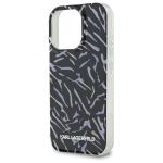 Carcasa Karl Lagerfeld Zebra Cord compatibila cu iPhone 16 Pro, Mov 6 - lerato.ro
