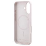 Carcasa Karl Lagerfeld Silicone Heads Print, cu MagSafe, compatibila cu iPhone 16, Roz 8 - lerato.ro