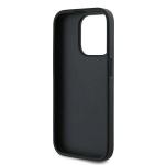Carcasa Karl Lagerfeld Diagonal Quilted Script compatibila cu iPhone 15 Pro, Negru 8 - lerato.ro