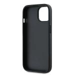Carcasa Karl Lagerfeld Diagonal Quilted Script compatibila cu iPhone 14 Plus / 15 Plus, Negru 8 - lerato.ro