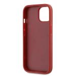 Carcasa Karl Lagerfeld Diagonal Quilted Script compatibila cu iPhone 13 / 14 / 15, Rosu 8 - lerato.ro