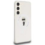 Carcasa Karl Lagerfeld IML Ikonik, Ring MagSafe, compatibila cu Samsung Galaxy S23 Plus, Transparent 13 - lerato.ro
