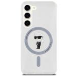 Carcasa Karl Lagerfeld IML Ikonik, Ring MagSafe, compatibila cu Samsung Galaxy S23, Transparent 2 - lerato.ro