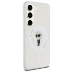 Carcasa Karl Lagerfeld IML Ikonik, Ring MagSafe, compatibila cu Samsung Galaxy S23, Transparent 5 - lerato.ro