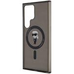 Carcasa Karl Lagerfeld IML Ikonik, Ring MagSafe, compatibila cu Samsung Galaxy S24 Ultra, Negru 15 - lerato.ro