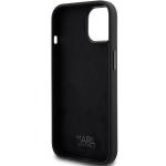 Carcasa Karl Lagerfeld Silicon Choupette Metal Pin compatibila cu iPhone 14 Plus / 15 Plus, Negru 8 - lerato.ro
