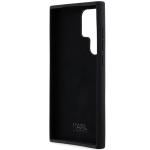 Carcasa Karl Lagerfeld Silicone Choupette Metal Pin compatibila cu Samsung Galaxy S23 Ultra, Negru 16 - lerato.ro