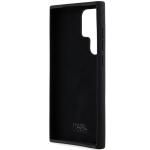 Carcasa Karl Lagerfeld Silicone Karl & Choupette Metal Pin compatibila cu Samsung Galaxy S24 Ultra, Negru 8 - lerato.ro