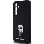 Carcasa Karl Lagerfeld Silicone Ikonik Metal Pin compatibila cu Samsung Galaxy S23 FE, Negru 7 - lerato.ro