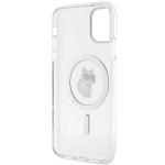 Carcasa Karl Lagerfeld IML Choupette, Ring MagSafe compatibila cu iPhone 11 / XR, Transparent 16 - lerato.ro