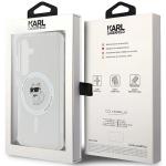 Carcasa Karl Lagerfeld IML Choupette, Ring MagSafe compatibila Samsung Galaxy S24, Transparent 9 - lerato.ro
