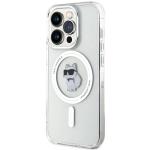 Carcasa Karl Lagerfeld IML Choupette, Ring MagSafe compatibila cu iPhone 13 Pro Max, Transparent 3 - lerato.ro