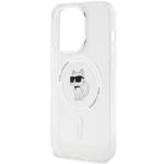 Carcasa Karl Lagerfeld IML Choupette, Ring MagSafe compatibila cu iPhone 13 Pro Max, Transparent 7 - lerato.ro