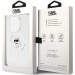 Carcasa Karl Lagerfeld IML Choupette, Ring MagSafe compatibila cu iPhone 13 Pro Max, Transparent 9 - lerato.ro