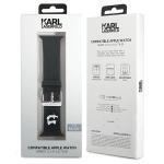 Curea Karl Lagerfeld Rubber Choupette Head 3D, compatibila cu Apple Watch 38 /40 / 41mm, Negru 9 - lerato.ro