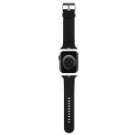 Curea Karl Lagerfeld Rubber Karl & Choupette Heads 3D, compatibila cu Apple Watch 38 /40 / 41mm, Negru 3 - lerato.ro