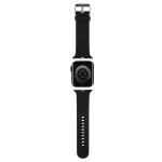 Curea Karl Lagerfeld Rubber Karl Head 3D, compatibila cu Apple Watch 42/44/45/49mm, Negru 3 - lerato.ro