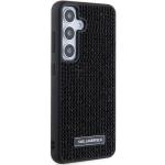Carcasa Karl Lagerfeld Rhinestone Metal Logo compatibila cu Samsung Galaxy S24 Plus, Negru 13 - lerato.ro