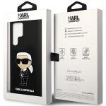 Carcasa Karl Lagerfeld Silicone Ikonik compatibila cu Samsung Galaxy S24 Ultra, Negru 17 - lerato.ro