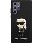Carcasa Karl Lagerfeld Silicone Ikonik compatibila cu Samsung Galaxy S24 Ultra, Negru 2 - lerato.ro