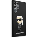 Carcasa Karl Lagerfeld Silicone Ikonik compatibila cu Samsung Galaxy S24 Ultra, Negru 5 - lerato.ro