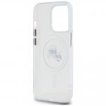 Carcasa Karl Lagerfeld IML Karl & Choupette, Ring MagSafe, compatibila cu iPhone 14 Pro, Alb 16 - lerato.ro