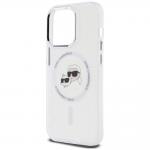 Carcasa Karl Lagerfeld IML Karl & Choupette, Ring MagSafe, compatibila cu iPhone 14 Pro, Alb 7 - lerato.ro