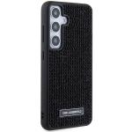 Carcasa Karl Lagerfeld Rhinestone Metal Logo compatibila cu Samsung Galaxy S24, Negru 13 - lerato.ro