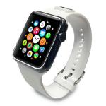 Curea Karl Lagerfeld Silicone Choupette Head compatibila cu Apple Watch 42/44/45mm, Alb 4 - lerato.ro