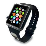 Curea Karl Lagerfeld Silicone Karl Head compatibila cu Apple Watch 42/44/45mm, Negru 4 - lerato.ro