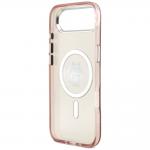 Carcasa Karl Lagerfeld IML Choupette Sketch Logo cu MagSafe compatibila cu iPhone 17 Air, Roz 8 - lerato.ro