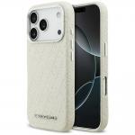 Carcasa Karl Lagerfeld FW Stamped Karl cu MagSafe compatibila cu iPhone 17 Pro, Bej 4 - lerato.ro
