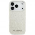 Carcasa Karl Lagerfeld FW Stamped Karl cu MagSafe compatibila cu iPhone 17 Pro, Bej 2 - lerato.ro