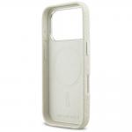 Carcasa Karl Lagerfeld FW Stamped Karl cu MagSafe compatibila cu iPhone 17 Pro, Bej 8 - lerato.ro
