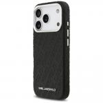 Carcasa Karl Lagerfeld FW Stamped Karl cu MagSafe compatibila cu iPhone 17 Pro, Negru 3 - lerato.ro