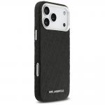 Carcasa Karl Lagerfeld FW Stamped Karl cu MagSafe compatibila cu iPhone 17 Pro Max, Negru 5 - lerato.ro