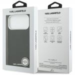 Carcasa Karl Lagerfeld FW Stamped Karl cu MagSafe compatibila cu iPhone 17 Pro Max, Negru 9 - lerato.ro