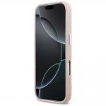 Carcasa Karl Lagerfeld FW Stamped Karl cu MagSafe compatibila cu iPhone 17 Pro, Roz 6 - lerato.ro