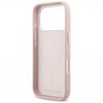 Carcasa Karl Lagerfeld FW Stamped Karl cu MagSafe compatibila cu iPhone 17 Pro, Roz 8 - lerato.ro