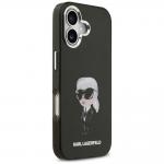 Carcasa Karl Lagerfeld IML Aquarelle Karl Logo cu MagSafe compatibila cu iPhone 17, Negru 5 - lerato.ro