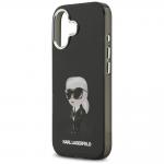 Carcasa Karl Lagerfeld IML Aquarelle Karl Logo cu MagSafe compatibila cu iPhone 17, Negru 7 - lerato.ro
